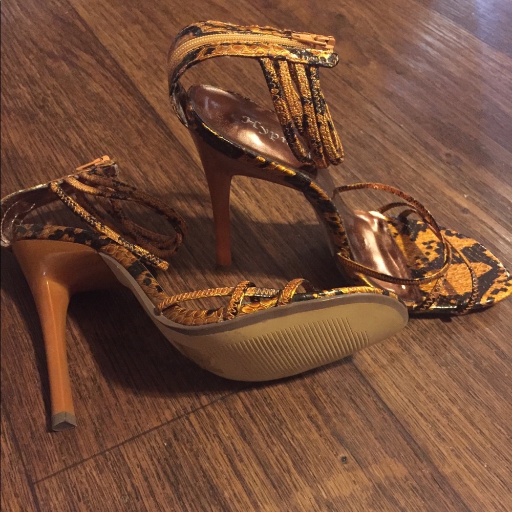 Size 5 1/2 Hypnotic high heels. Worn one time!